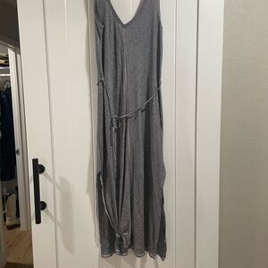 Splendid Striped Sundress with V-Neckline